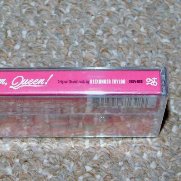 Alexander Taylor - Scream, Queen! Soundtrack Audio Cassette Tape New Neon Pink - Picture 5 of 7